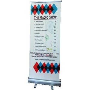Promo Roll Up Banner - 33.5"x80"