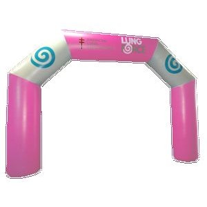 Inflatable HEX Arch 15' Digital Logo