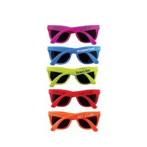Solid Color Neon Sunglasses