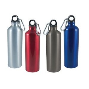 AL25-25 Oz. Aluminum Bottle w/Carabiner - BPA Free