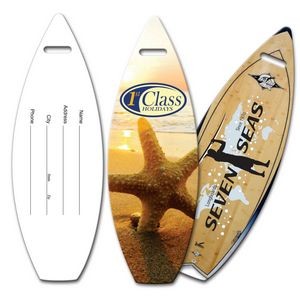 Full Color Surfboard Bag Tags 2" x 5.5"