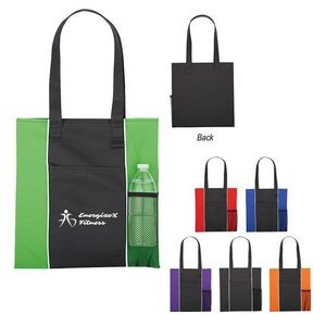 Non-Woven Tote Bag with Mesh Pockets