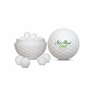 Golf Ball Sweets Container