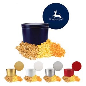 2 Gallon Popcorn Tins - 3 Way - Butter, Caramel and Cheese