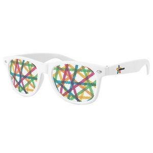 Retro Pinhole Sunglasses
