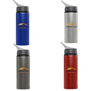 Maui - 24 oz. Flip Top Aluminum Bottle with Large Handle ? Cold water Only