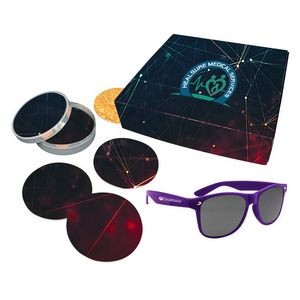 Sunglasses and Coasters Gift Set