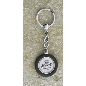 Round Frosted Domed Key Holder