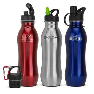 24 Oz. Stainless Curved Bottle