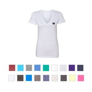 Bella+Canvas® Women's Jersey Short Sleeve Deep V-Neck Tee Shirt