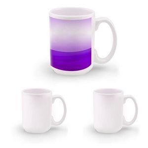 Full Color 15 Oz. Ceramic Mug (Digital Full Color Wrap)