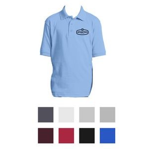 Youth's Everyday Port & Company® Core-Blend Jersey-Knit Polo