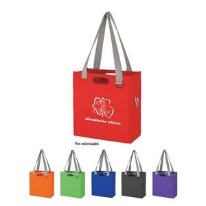 Classic Non-woven Tote Bag with Pen Holders