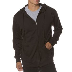 Lightweight Jersey Hood with Zipper for Male