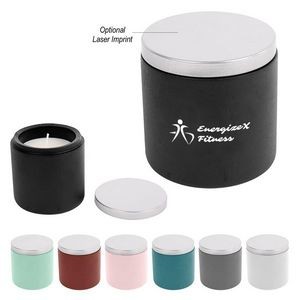 Soy Wax Cement Candle