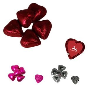 Custom-Wrapped Heart-Shaped Chocolates