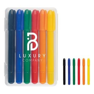 Retractable Crayons in Transparent Box