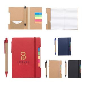 Notepad With Sticky Flags And Pen