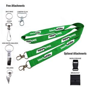 3/4" Double Ended Lanyards