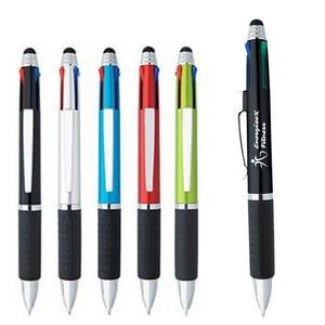 Multi-colored Pen with Stylus