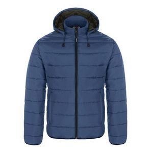 Glacial Men's Puffy Jacket w/Detachable Hood