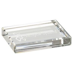 Crystal Rectangle Paperweight (4