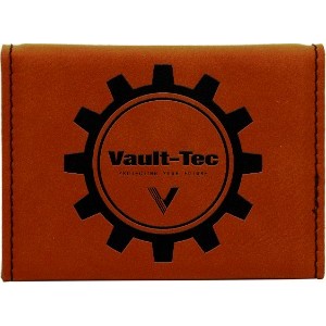 Rawhide Leatherette Business Card Case (3.75" x 2.75")
