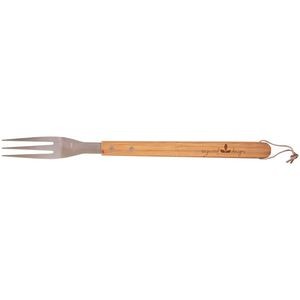 16 1/4" Bamboo Barbeque Fork