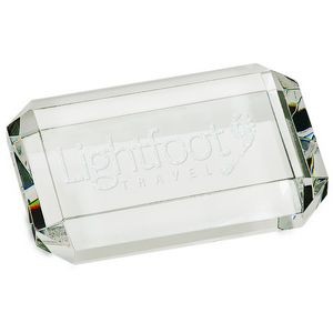 Crystal Rectangle Paperweight (4