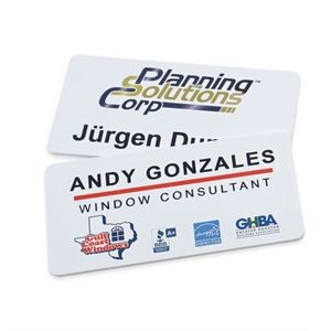 Magnetic Name Badges- 1.5" X 3"