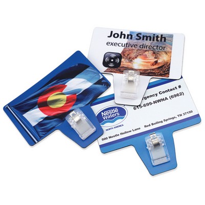 Magnetic Business Card with Clip