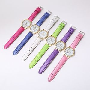 Pu Leather Bracelet Watch Wrist Watch
