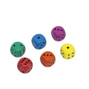 Wood Playing Dice