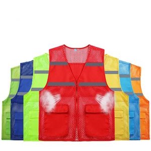 Reflective Mesh Volunteer Vest