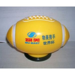Football Shaped Coin Bank - By Boat
