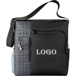 Zippered Business Shoulder Tote