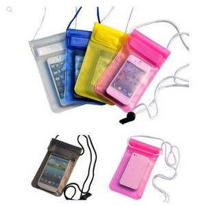 Translucent Pvc Waterproof Pouch With Lanyard