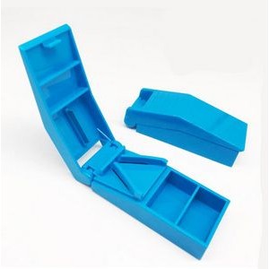 Pill Box With Cutter