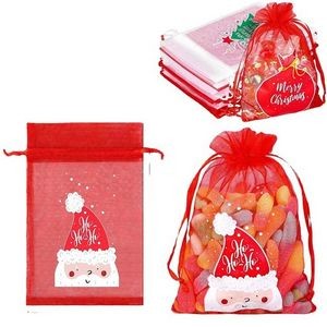 Printed Printed Mesh Candy Pouches
