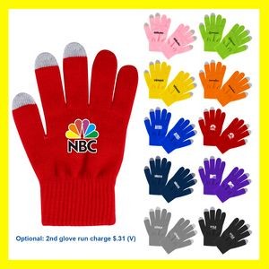 Unisex OSFM Smart Touchscreen Gloves - Full Color - Best Industry Price!!!