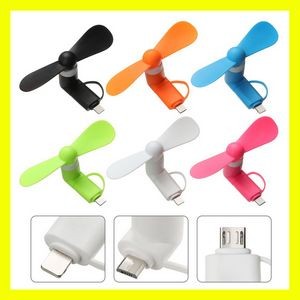 PRICE BUSTER - 2 in 1 Portable Cell Phone Fan