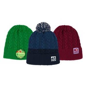 Saver Cable Knit Beanie