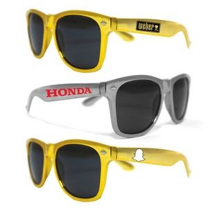Full Frame Metallic Sunglasses