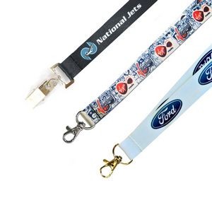 Full Color Dye Sublimated Lanyard