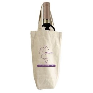 Cotton Tote Wine Bag