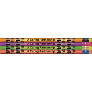 Assorted Large Paw Print Heat Activated Color Changing Pencils
