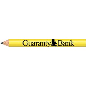 Pastel Yellow Round Golf Pencils