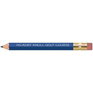Lapis Blue Hexagon Golf Pencils with Erasers
