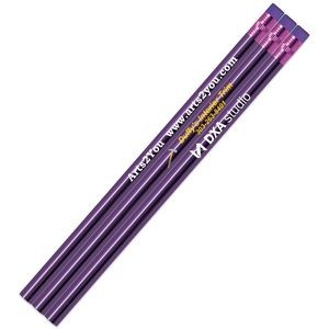 Lavender Metallic Foil Pencils