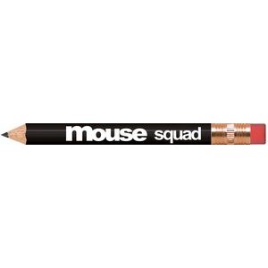 Black Round Golf Pencils with Erasers